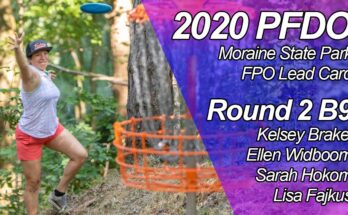 2020 PFDO FPO Lead Card - Round 2 Back 9